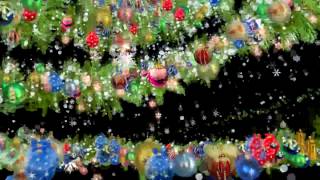 Футаж (Chromakey) - Новый год, Елка, Игрушки, Перемещение (скачать)