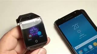 Как настроить умные смарт часы Q18 Smart Watch DZ09. how to configure Q18