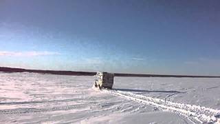 УАЗ ПАТРИОТ на гусеничных движителях