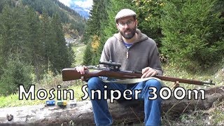 Mosin-Nagant PU Sniper: working with it at 300m