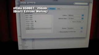 Hackintosh - OSX 10.5.8 / 2.7GHz Quad Core (Q6600) / 8GB RAM (DDR2-800)