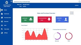 [Part-3] Designing a Book Shop Management System (Ui Only)
