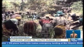 General Service Unit officer who reminded Kenyans at the height of the violence to maintain peace