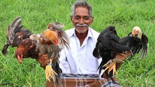 Country Chicken Biryani Recipe | Traditional Chicken Biryani By Our Grandpa For Kids