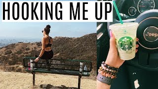 She Tried to Hook Me Up At Runyon + Fire Starbucks Drink