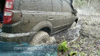 Duster против Pajero, Hover и Шнивы... в январской грязи