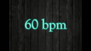 60 BPM - Simple Straight Drums Beat