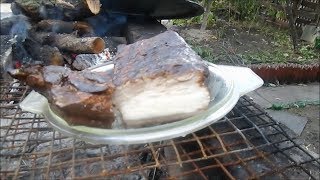 КОПтим САЛО!"Секретный рецепт."Вкуснятина!!!(Пошаговая инструкция копчения в домашних условиях.)