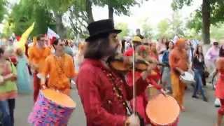 Фестиваль уличных театров Ярославль 2015.
