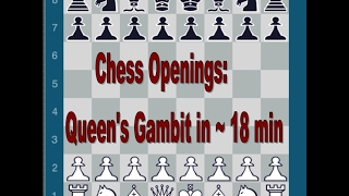Chess Openings | Queen's Gambit in ~ 18 min