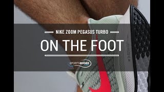 TURBOCHARGED The Nike Zoom Pegasus Turbo ON THE FOOT | SportsShoes.com