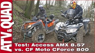 Test: Access AMX 8.57 vs. CF Moto CForce 800