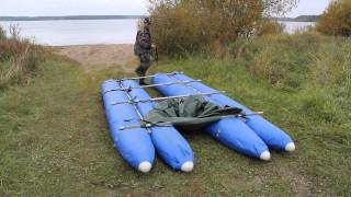 Моторный катамаран Мастеркат К-50. Сборка.