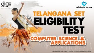 TSET Telengana State Eligibility Test 2018 Computer Science Paper 2 Solution Q8 to 16