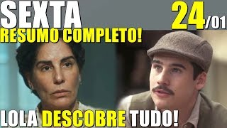 Éramos Seis HOJE SEXTA 24 de JANEIRO Resumo capítulo 100 completo Novela 24/01/2020