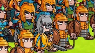 Spartania Casual Strategy | Android Gameplay FHD