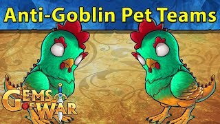 Gems of War: Martlet Pet Rescue | Anti-Goblin Pet Teams