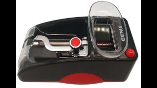 Электрическая машинка для набивки сигарет Gerui GR - 12 - 005 / как закручивать сигареты машинкой