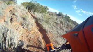2012 KTM 300 XC-W Caprock Canyon Enduro trail: Post Enduro Associaiton club Part.2