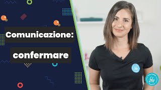 Learn Italian: confermare