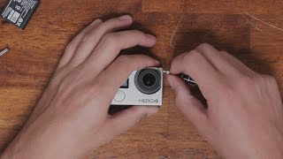 GoPro Hero 4/3+/3 Lens Change - 5.4mm 10MP Non-Distortion Lens Install