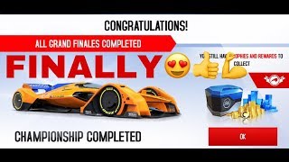 Asphalt 8 2018 McLaren X2 championship Tokyo all main goals and winning the car