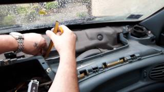 Renault Megane 1 Coupe 1996 года - " Ремонт уплотнителей воздуховода "