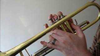 Learn to play F Blues Scale on trumpet