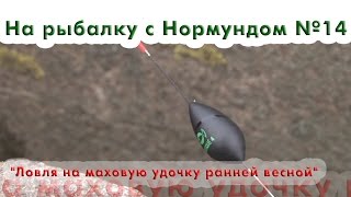 На рыбалку с Нормундом #14 Ловля на маховую удочку ранней весной