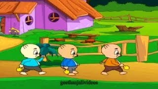 Three Little Pigs and the Big Bad Wolf - Fairy Tales - Full Story