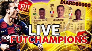 LIVE FIFA 20  - FUT CHAMPIONS  +- MATCH  EN LIVE