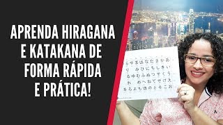 Aprenda Hiragana e Katakana de Forma Rápida e Prática