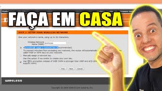 Como configurar o roteador D Link Wireless N 150 DIR 600 ou DIR 610