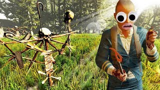 We Tried To Build a Boat To Escape The Island but It was a Complete Disaster Instead in The Forest!