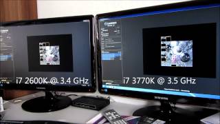 INTEL CORE i7 2600K VS. i7 3770K BENCHMARK