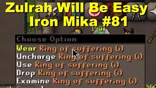 BEST RING IN THE GAME? (Iron Mika #81) (OSRS IRONMAN)