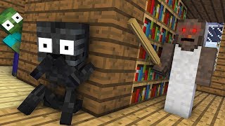 Monster School : GRANNY HORROR GAME CHALLENGE - Minecraft Animation