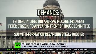 Secret drop: FBI threatened with legal action for 'obstructing' lawmakers work
