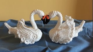 Cigno all' Uncinetto (tutorial)