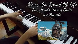 Merry-Go-Round Of Life 人生のメリーゴーランド from «Howl's Moving Castle» (Joe Hisaishi) [piano cover]