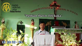 Rev. Fr. Polycarp Thawngte ih Thuthangtha sim mi (November 18, 2019 - Nikhat ni)