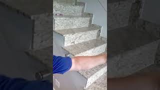 Corrimao de escada só de vidro com prolongador de inox !