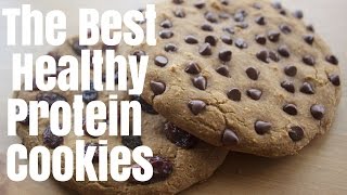 HEALTHY PROTEiN COOKiES \\ LENNY & LARRYS REMAKE (VEGAN & GLUTEN FREE)