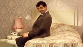 Mr. Bean - Trying Out His Bed