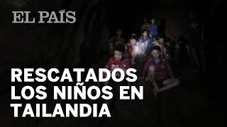 Las primeras imágenes de los niños desaparecidos en Tailandia | Internacional