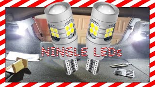NINGLE 921 LED Reverse Light Bulb Extremely Bright 906 912 T15 W16W 579 LED Bulb for Backup light