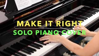 BTS 방탄소년단 - Make It Right Piano Cover (악보/Sheet Music)