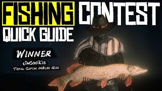 Fishing Contest - Tips/Quick Guide - Red Dead Online RDR2 - Red Dead Redemption 2