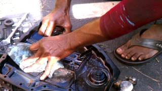 Servicing 2000 maxima transmission part 1