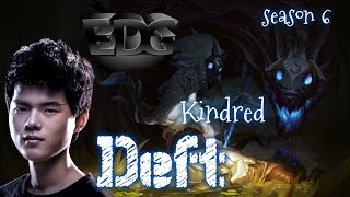 EDG Deft KINDRED ADC vs Lucian - Patch 5.23 KR | League of Legends